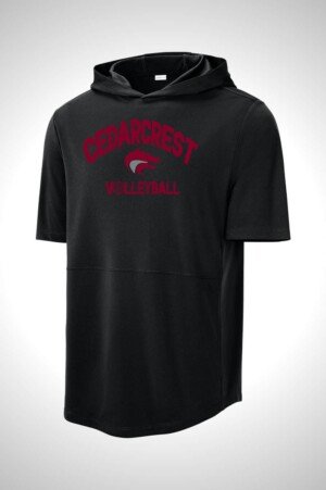 CHS Volleyball Sport-Tek Club Short Sleeve Hoodie