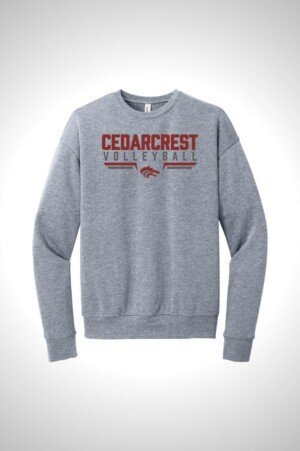 CHS Volleyball BELLA+CANVAS Unisex Sponge Fleece Drop Shoulder Sweatshirt