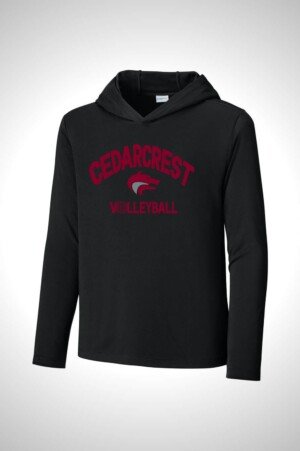 CHS Volleyball Sport-Tek Youth Posi-UV Pro Long Sleeve Hoodie