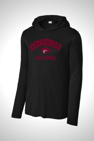 CHS Volleyball Sport-Tek Posi-UV Pro Long Sleeve Hoodie