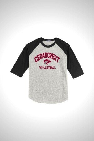CHS Volleyball Sport-Tek Youth Colorblock Raglan Jersey