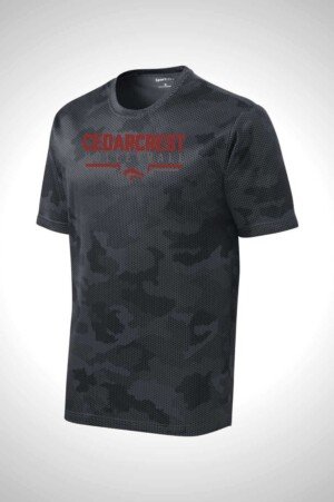 CHS Volleyball Sport-Tek Youth CamoHex Tee