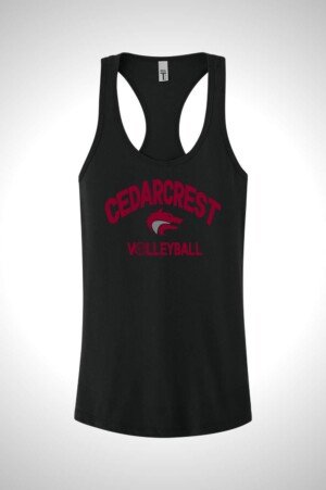 CHS Volleyball Next Level Apparel Women’s Ideal Racerback Tank