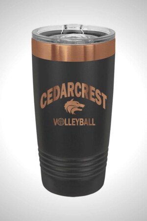 CHS Volleyball 20 oz. Tumbler with Slider Lid