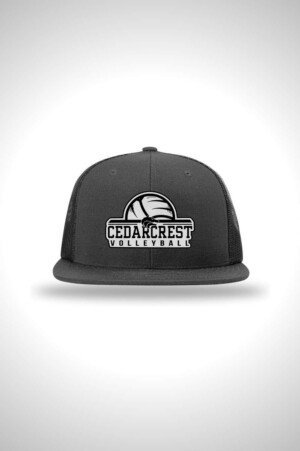 CHS Volleyball Richardson Acrylic-Wool Blend Flatbill Trucker