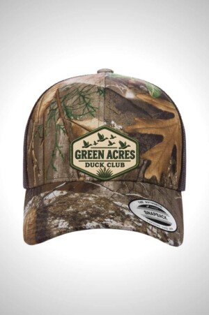 Green Acres Duck Club YP Classics Retro Trucker Hat