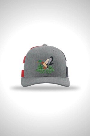 Green Acres Duck Club Richardson Printed Mesh Trucker