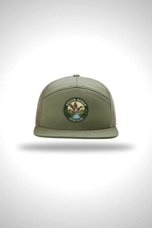 Green Acres Duck Club Richardson 7-Panel Trucker