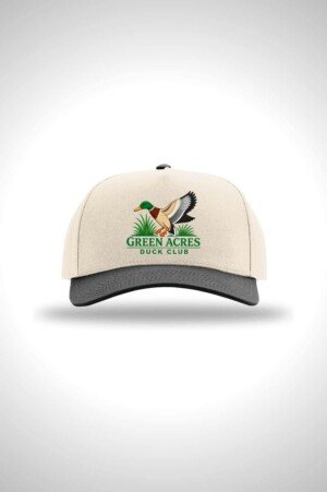 Green Acres Duck Club Richardson Full Fabric 5-Panel Champ