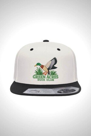 Green Acres Duck Club Flexfit Snapback Cap