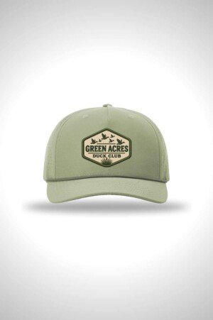 Green Acres Duck Club Richardson Laser Perf Performance Rope Cap