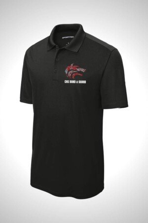 Cedarcrest Band & Guard Sport-Tek UV Micropique Polo