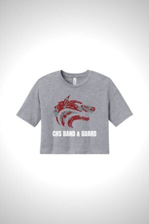 Cedarcrest Band Boosters Women’s Jersey Crop Tee