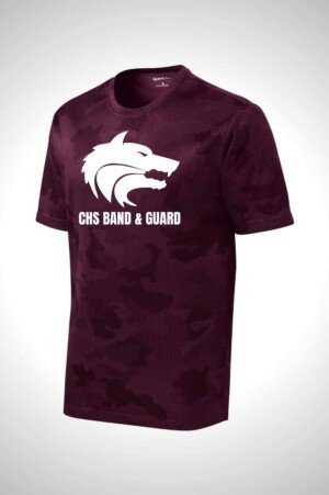Cedarcrest Band & Guard Sport-Tek CamoHex Tee