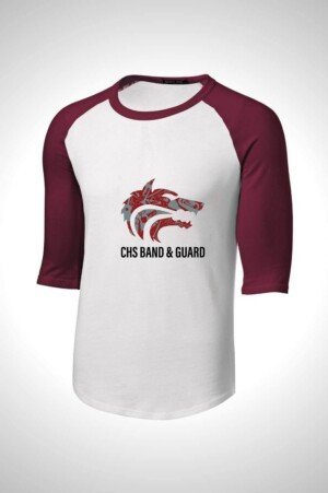 Cedarcrest Band & Guard Sport-Tek Colorblock Raglan Jersey