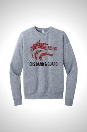 Cedarcrest Band & Guard BELLA+CANVAS Unisex Sponge Fleece Drop Shoulder Sweatshirt