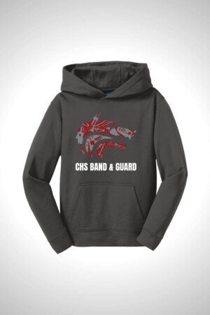 Cedarcrest Band & Guard Sport-Tek Youth Sport-Wick Fleece Hooded Pullover