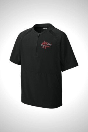 Cedarcrest Band & Guard Youth Repeat 1/2-Zip Short Sleeve Jacket