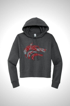 Cedarcrest Band & Guard District Women’s Modest Crop V.I.T. Fleece Hoodie