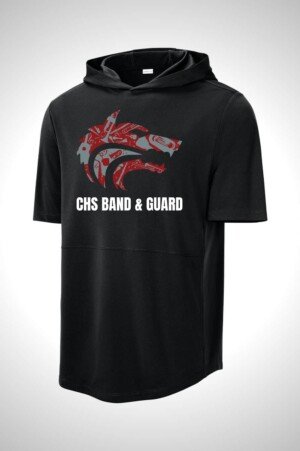 Cedarcrest Band & Guard Sport-Tek Club Short Sleeve Hoodie