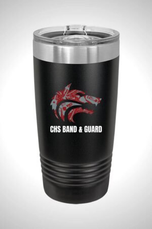 Cedarcrest Band Boosters 20 oz. Tumbler with Slider Lid