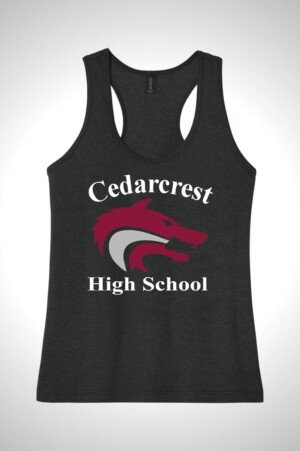 Cedarcrest Women’s CVC Racerback Tank