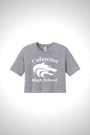 Cedarcrest BELLA+CANVAS Women’s Jersey Crop Tee