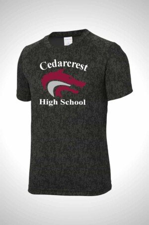 Cedarcrest Sport-Tek Youth Digi Camo Tee