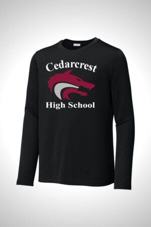 Cedarcrest Sport-Tek Youth Posi-UV Pro Long Sleeve Tee
