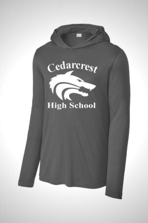 Cedarcrest Sport-Tek Posi-UV Pro Long Sleeve Hoodie