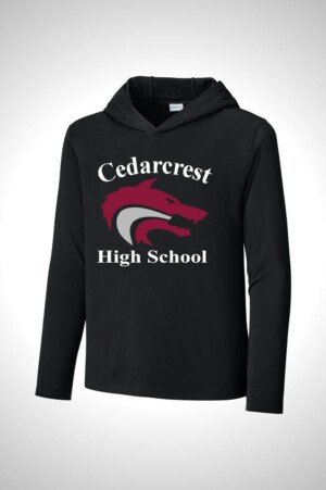Cedarcrest Sport-Tek Youth Posi-UV Pro Long Sleeve Hoodie