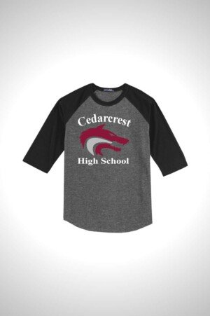 Cedarcrest Sport-Tek Colorblock Raglan Jersey