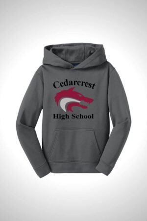 Cedarcrest Sport-Tek Youth Sport-Wick Fleece Hooded Pullover