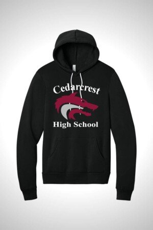 Cedarcrest Unisex Sponge Fleece Pullover Hoodie