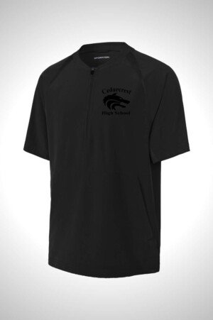 Cedarcrest Sport-Tek Repeat 1/2-Zip Short Sleeve Jacket