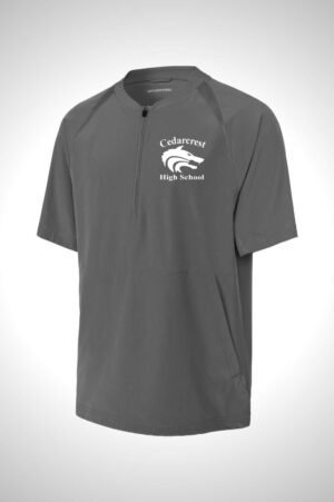 Cedarcrest Sport-Tek Repeat 1/2-Zip Short Sleeve Jacket