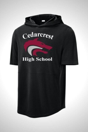 Cedarcrest Sport-Tek Club Short Sleeve Hoodie