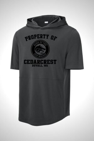 Cedarcrest Sport-Tek Club Short Sleeve Hoodie