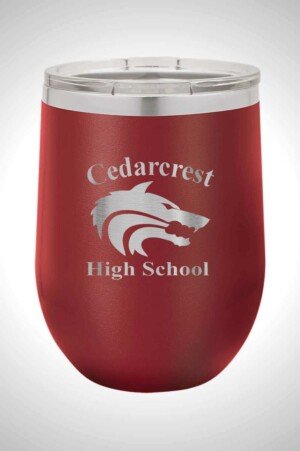 Cedarcrest 12 oz. Stemless Wine Tumbler with Lid