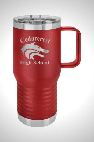 Cedarcrest 20 oz. Travel Mug with Slider Lid