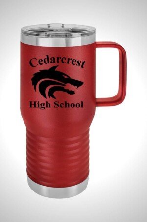 Cedarcrest 20 oz. Travel Mug with Slider Lid
