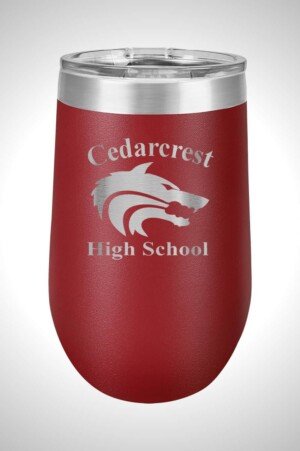 Cedarcrest 16 oz. Stemless Wine Tumbler with Lid
