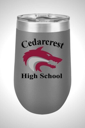 Cedarcrest 16 oz. Stemless Wine Tumbler with Lid