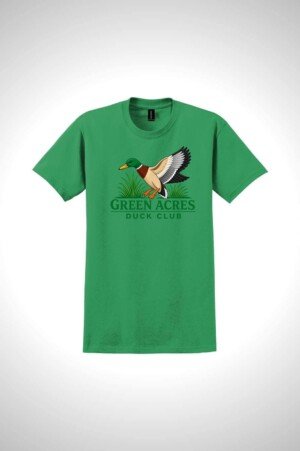 Green Acres Duck Club Gildan Ultra Cotton 100% US Cotton T-Shirt