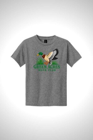 Green Acres Duck Club Gildan Youth Heavy Cotton 100% Cotton T-Shirt