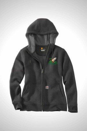 Green Acres Duck Club Carhartt Women’s Clarksburg Full-Zip Hoodie