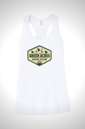 Green Acres Duck Club Women’s Jersey Racerback Tank