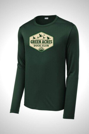 Green Acres Duck Club Sport-Tek® Posi-UV® Pro Long Sleeve Tee
