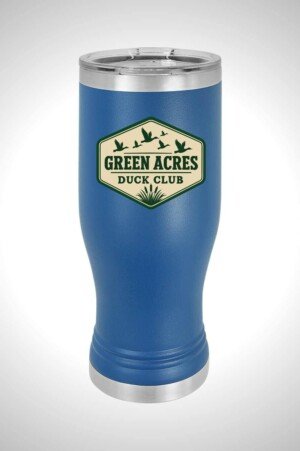 Green Acres Duck Club 20 oz. Pilsner Tumbler with Standard Lid