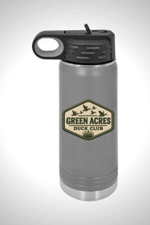 Green Acres Duck Club 20 oz. Water Bottle